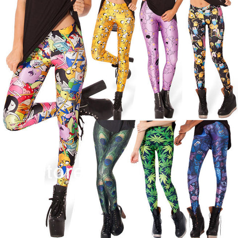 Adventure Time Bro Ball Leggings 2014 fashion new women Digital print Pants