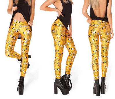 Adventure Time Bro Ball Leggings 2014 fashion new women Digital print Pants