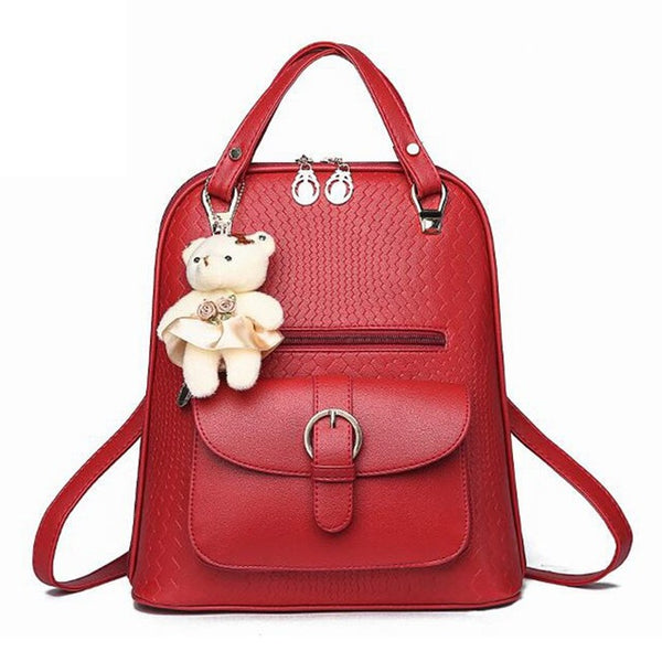 Fashion Travel Backpack Luxury Women Backpacks Casual Good Quality Female Leather Backpack Casual Lady School Backpacks LB300