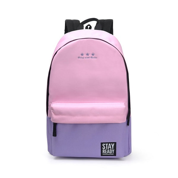 Fashion Backpack Women Children Schoolbag Back Pack Leisure Korean Ladies Knapsack Laptop Travel Bags for School Teenage Girls