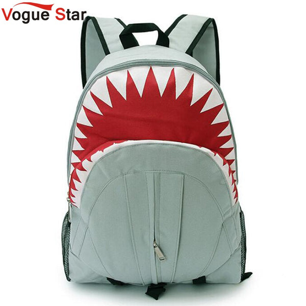 Vogue Star 2018 Free Shipping! Hot Sale Children Fashion Shark Backpack Cute Backpacks Boy's Travel Bags School Bag YA40-282