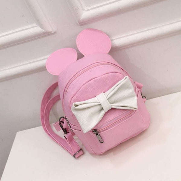 Mini Girls Bags Women Backpack PU Leather Fashion Girls Backpacks Small Cute Hot Color Woman Backpacks