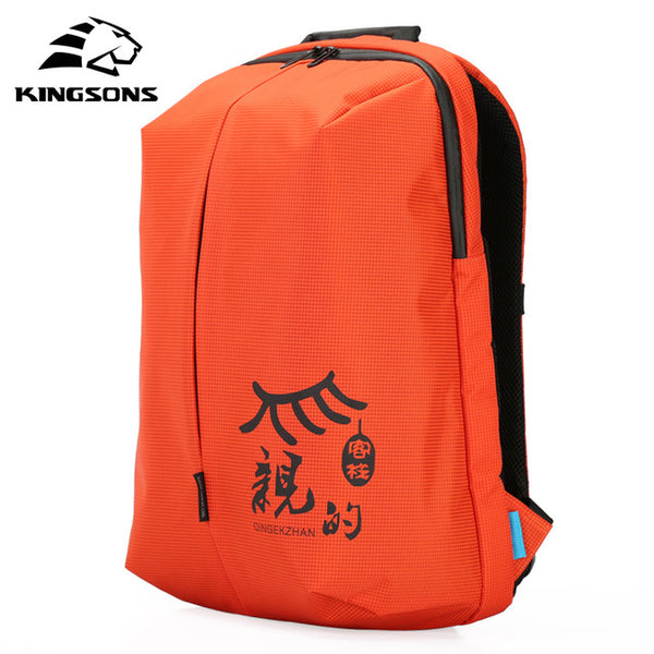 Kingsons Laptop Backpack 15.6 Inch High Quality Waterproof Nylon Bags Business Dayback Men and Women's Knapsack