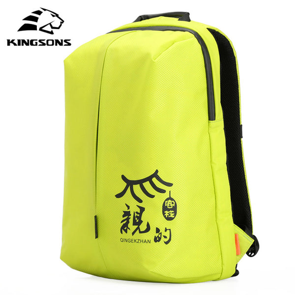 Kingsons Laptop Backpack 15.6 Inch High Quality Waterproof Nylon Bags Business Dayback Men and Women's Knapsack