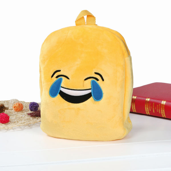 Cute Emoji Emoticon Shoulder School Child Bag Backpack Satchel Rucksack Handbag