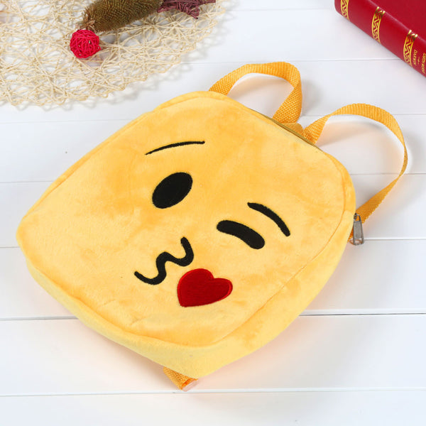 Cute Emoji Emoticon Shoulder School Child Bag Backpack Satchel Rucksack Handbag